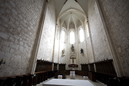 Capilla mayor de la iglesia de Cardeña